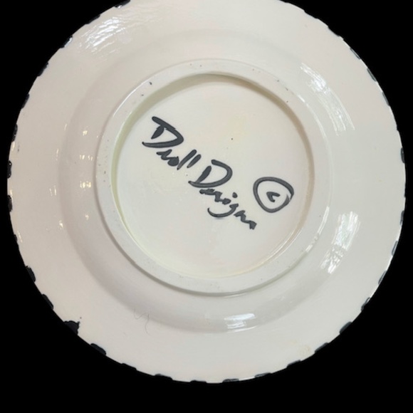 6 Droll Designs Handmade and Hand painted plates - Picture 10 of 11